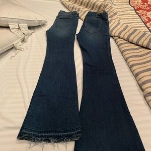 Bell bottom jeans